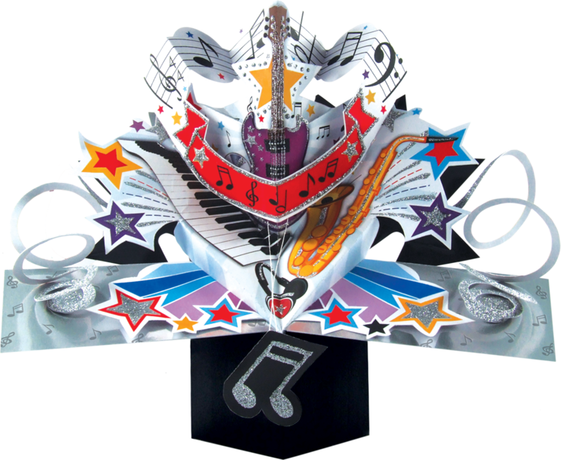 Second Nature Pop Ups Carte D'anniversaire 40ème (40th