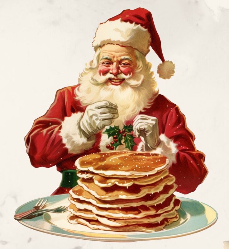 Wake Up Jolly! Breakfast with Santa at Fezziwig's Food and Fountain SATURDAY - product image