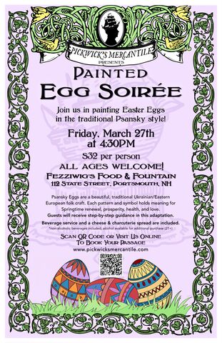 Painted,Egg,Soirée,Fezziwigs, Easter, Portsmouth, Eggs, Craft, Events