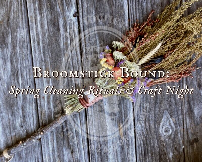 Broomstick Bound: Spring Cleaning Rituals &amp; Craft Night with Juniper Deadwick - product images  of 