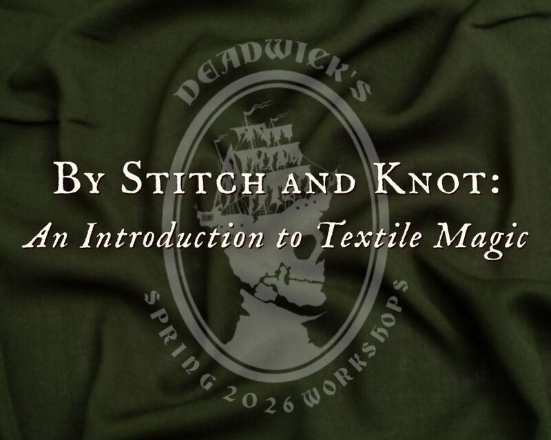 By Stitch and Knot: An Introduction to Textile Magic with Fern Deadwick - product images  of 