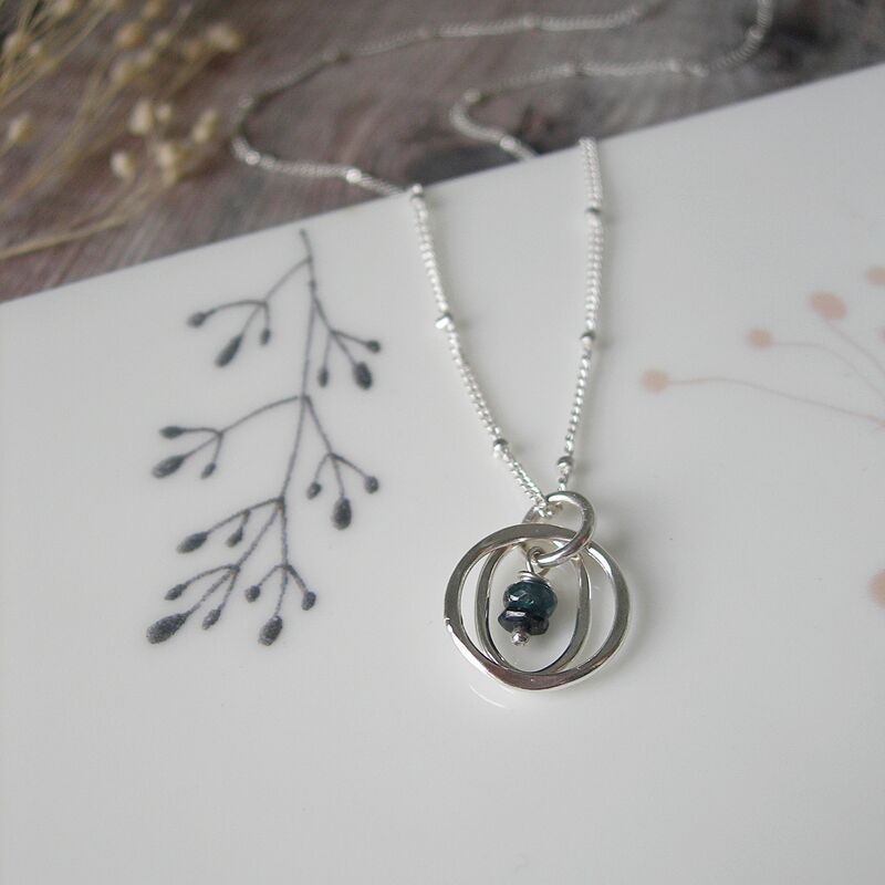 Sapphire Swirl Pendant - product images  of 