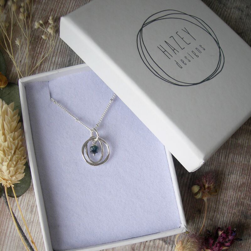 Sapphire Swirl Pendant - product images  of 
