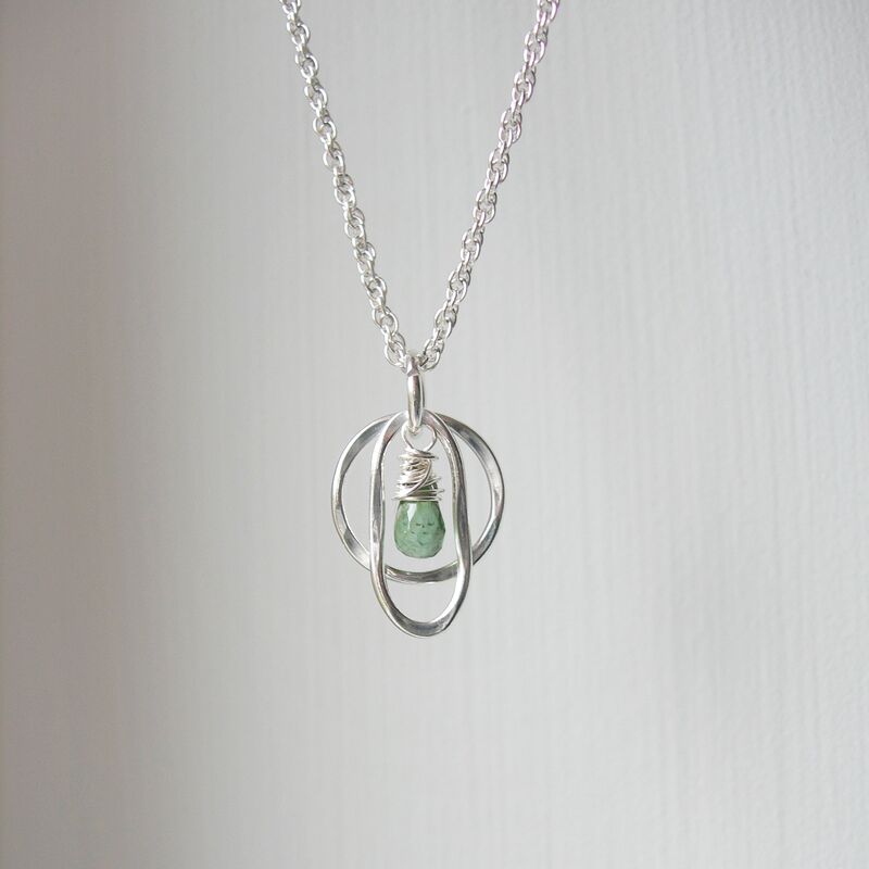 Tourmaline Drop Pendant - product images  of 