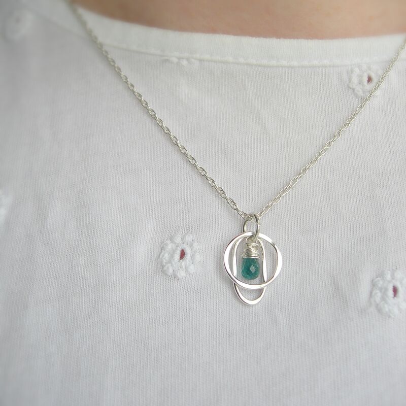 Tourmaline Drop Pendant - product images  of 