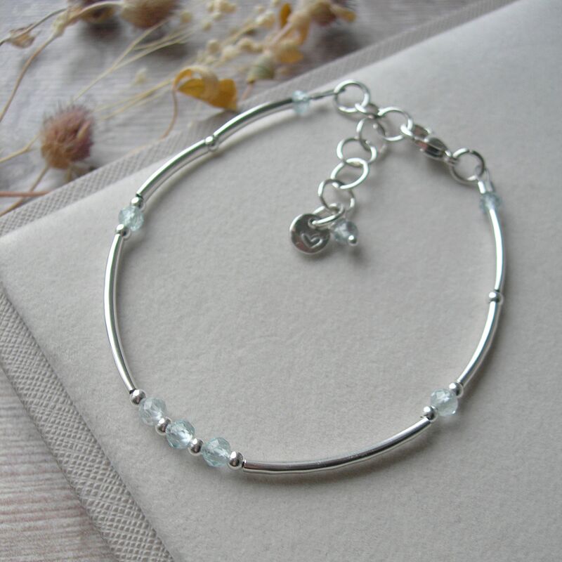 Topaz Sterling Silver Bracelet - product images  of 