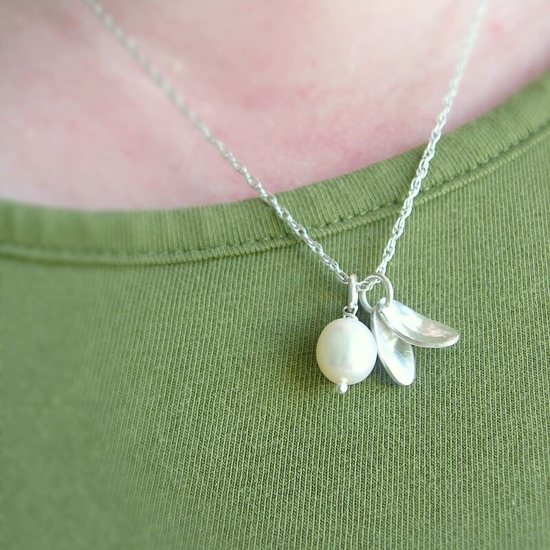 Snowberry Freshwater Pearl Necklace - product images  of 