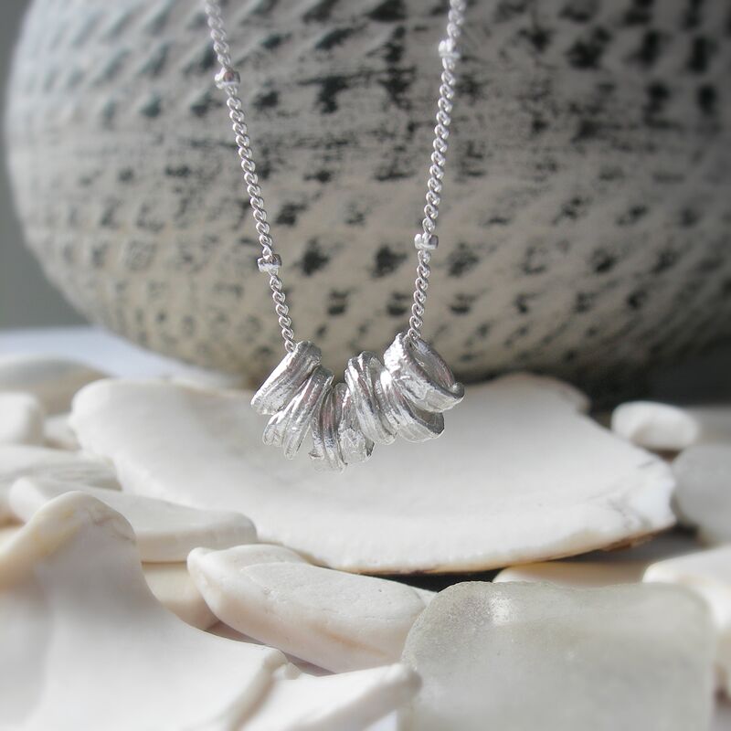 Sterling Silver Reels Necklace - product images  of 