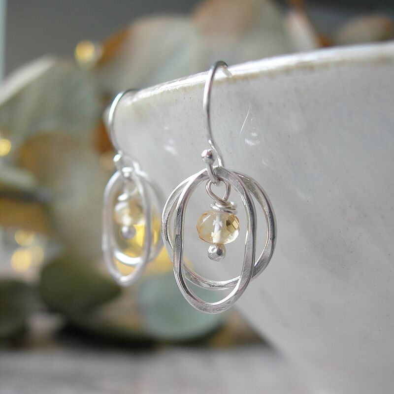 Citrine Drop Earrings  - product images  of 