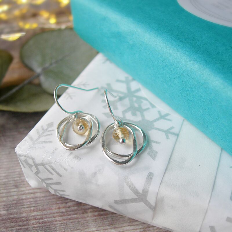 Citrine Drop Earrings  - product images  of 