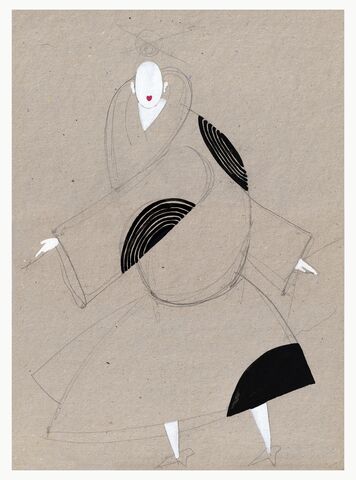 Sikibu,Three,Olga_Lowenstein_Art,Giclee_art_print,Figurative_Art_Print,Japanese_motif,Gift_for_Her,London_Artist,Pastel_colours,Sensual_Art,Large_art_print,Theatrical_motifs,Feminine_Art_Print,Positive_optimistic,Wall_Art