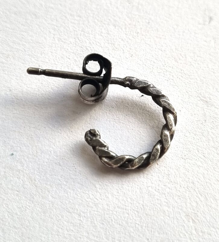 single zero waste hoops/studs - product images  of 