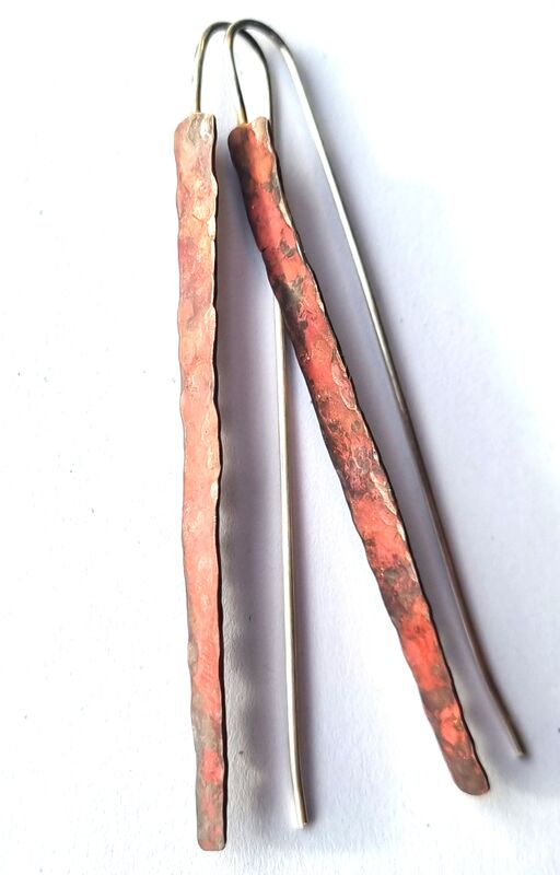 hammered shard earrings - product images  of 