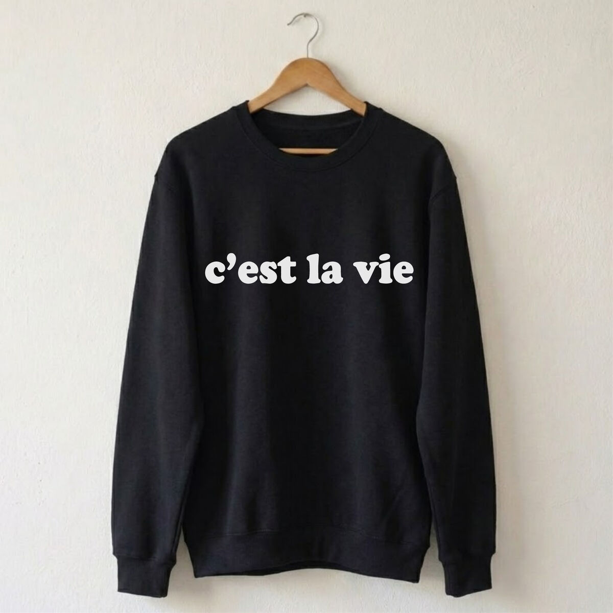 'C'est La Vie' Women's Sweatshirt - product images  of 