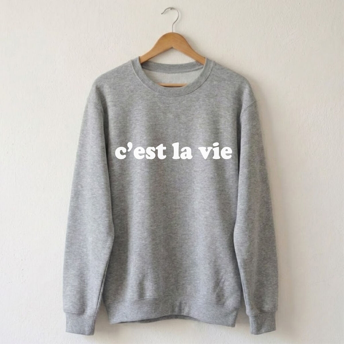 'C'est La Vie' Women's Sweatshirt - product images  of 