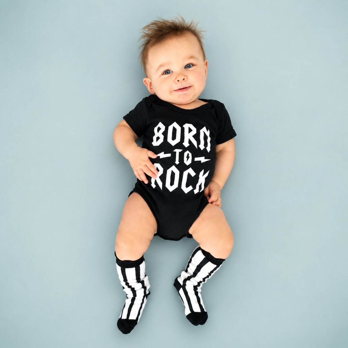 Born To Rock Black or White Bodysuit - product images  of 