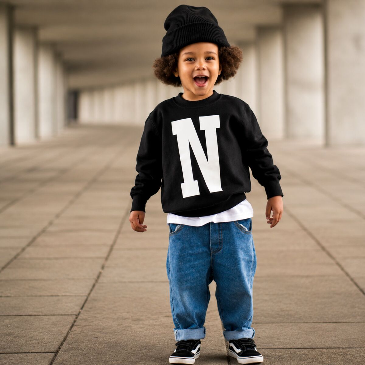 Custom Letter Sweatshirt - product images  of 