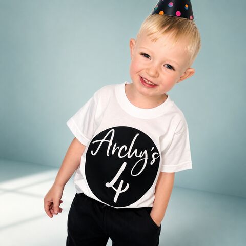 Custom,Name/Age,Birthday,T-Shirt,kids, baby, youth, infant, toddler, trendy t-shirt, shirt, tee, top, boy, girl, unisex, birthday, party, outfit, gift, 1st, 2nd, 3rd, 4th, 5th, 6th, 7th, 8th, 9th, 10th, first, second, third, fourth, fifth, sixth, seventh, 1, 2, 3, 4, 5, 6, 7, 8, 9, 10