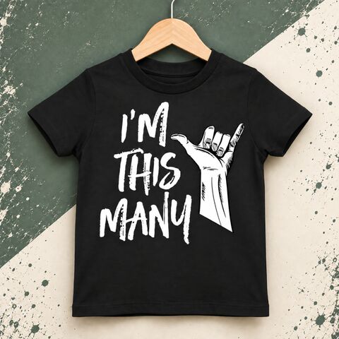 'Right,On',I'm,This,Many,2,Black,or,White,TShirt,shaka sign, right on, chill out, surfer sign, hang loose hand gesture, i'm this many, two fast, born two rock t-shirt, rock and roll kids tees, two wild, 2nd birthday outfit, gift for 2 year old, turning 2 shirt, alternative toddler gift