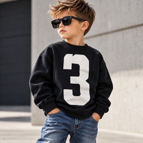 Custom,Number,Sweatshirt,age, number, old, birthday party outfit gift, baby, toddler, youth, infant, kids, children's, personalised sweater, custom sweater, custom sweatshirt, trendy kids clothes, kids pullover sweater, gifts