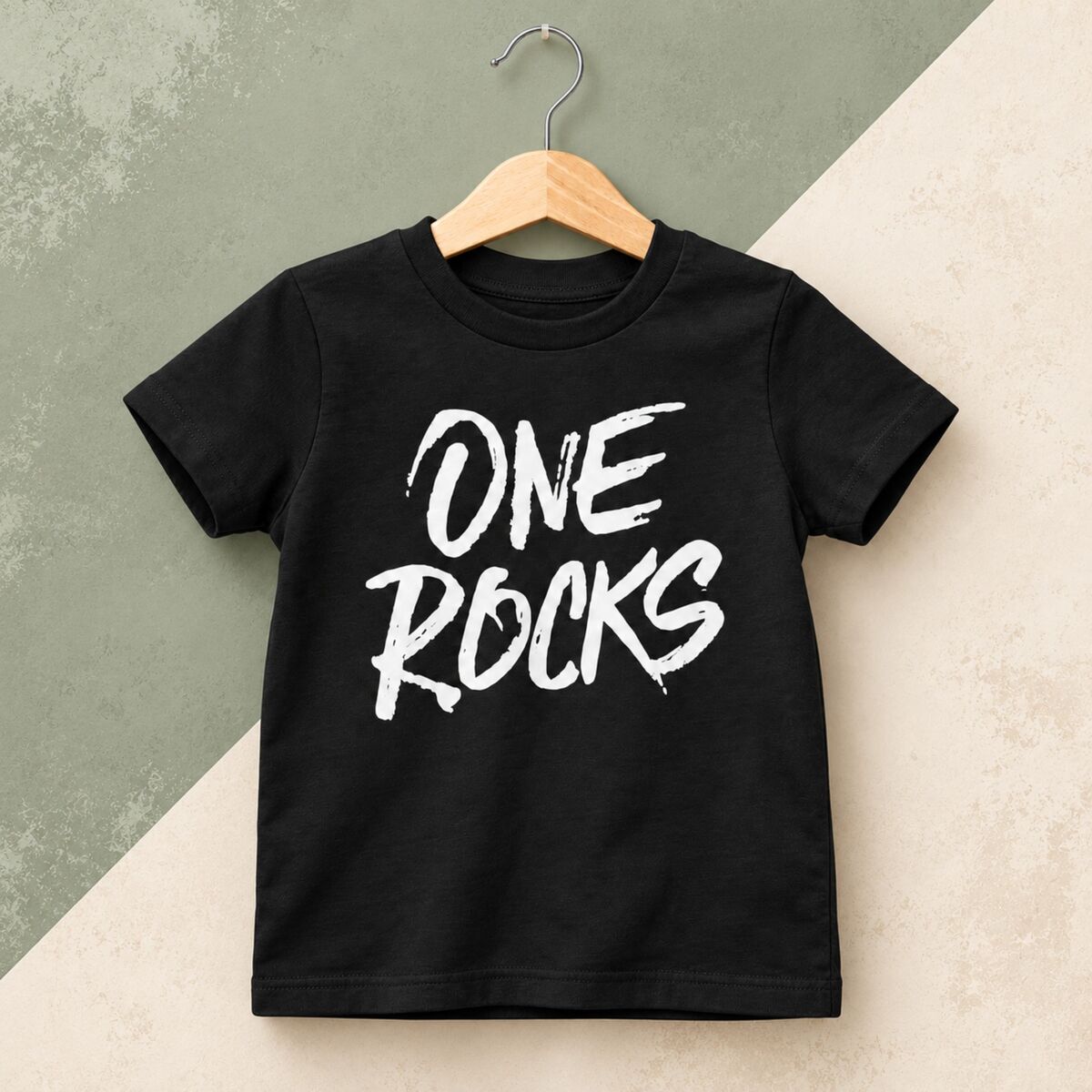 One Rocks Black or White T-Shirt - product images  of 