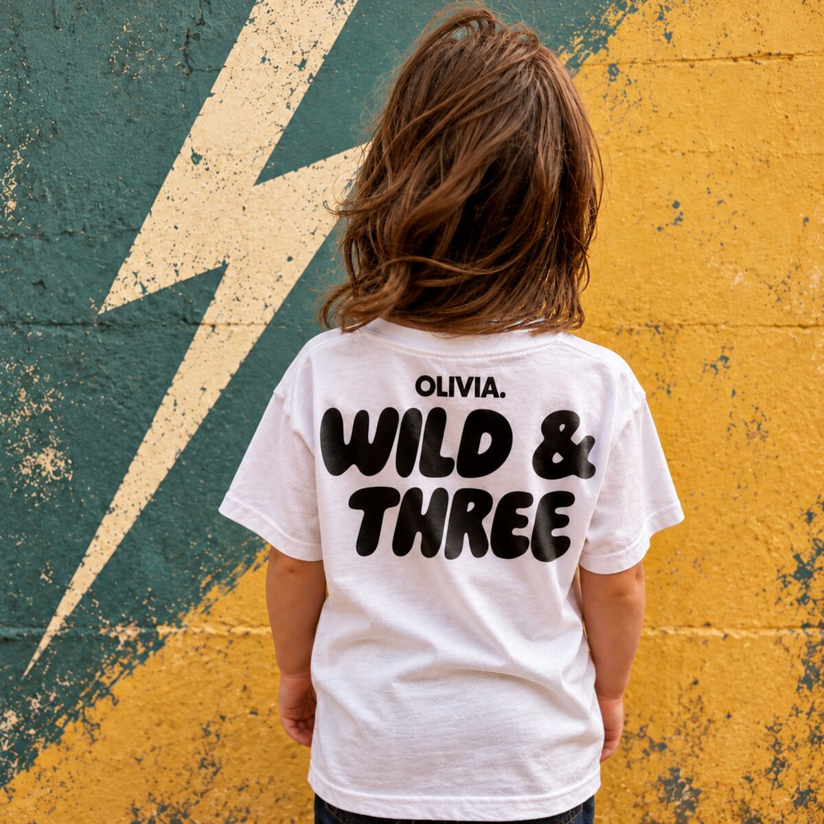 Custom Name Wild &amp; Three T-Shirt - product images  of 