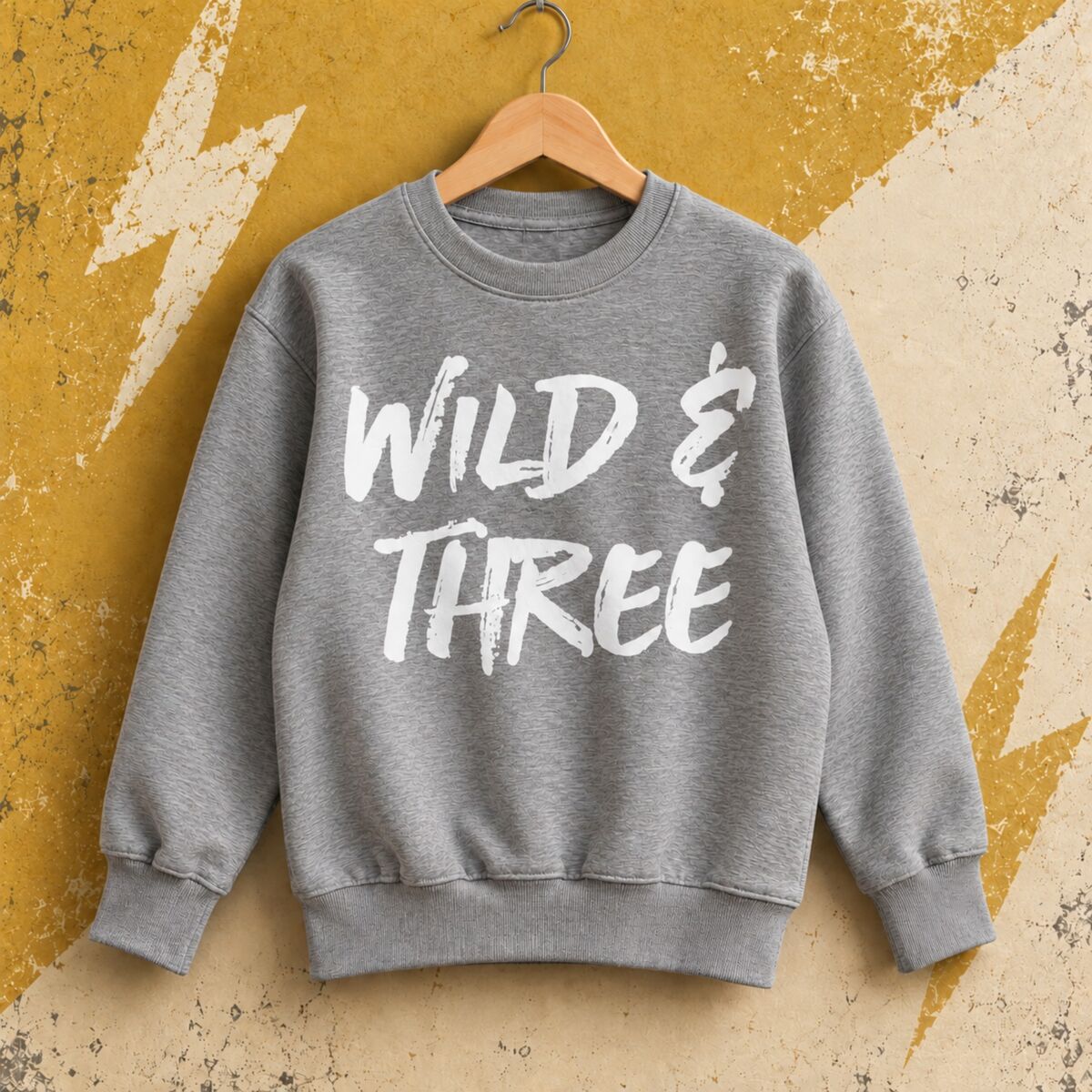Wild &amp; Three Grey Sweatshirt - product images  of 