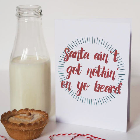 prosecco christmas card christmas card prosecco card ho ho ho