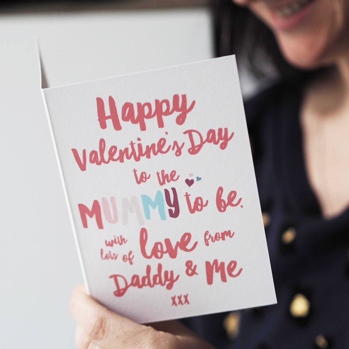 Mummy To Be Valentine's Day Card Sweetlove Press Personalised