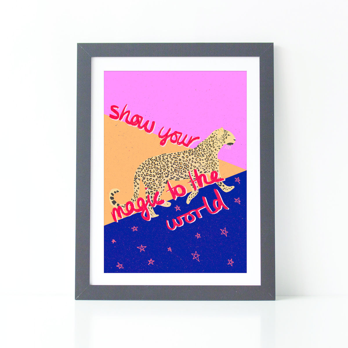 Show Your Magic Kids Typography Art Print - product images  of 