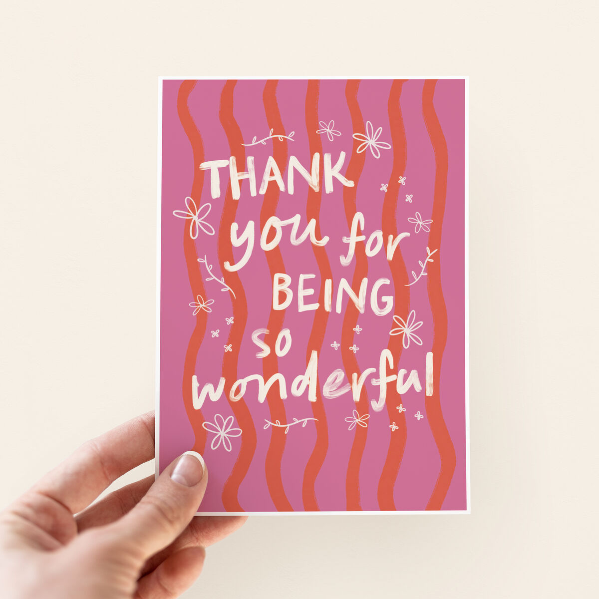 So Wonderful Thank You Card - product images  of 