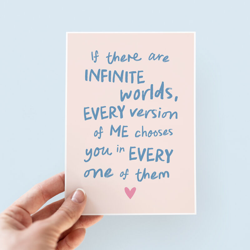 I Choose You Anniversary or Valentine's Day Card - product images  of 