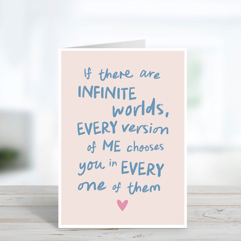 I Choose You Anniversary or Valentine's Day Card - product images  of 