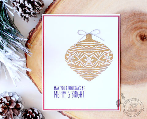 ornament christmas cards