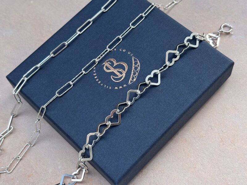 Heart link bracelet - product images  of 