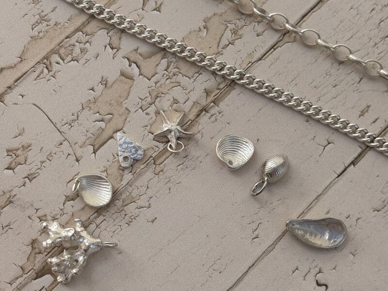 Silver charm bracelet - product images  of 