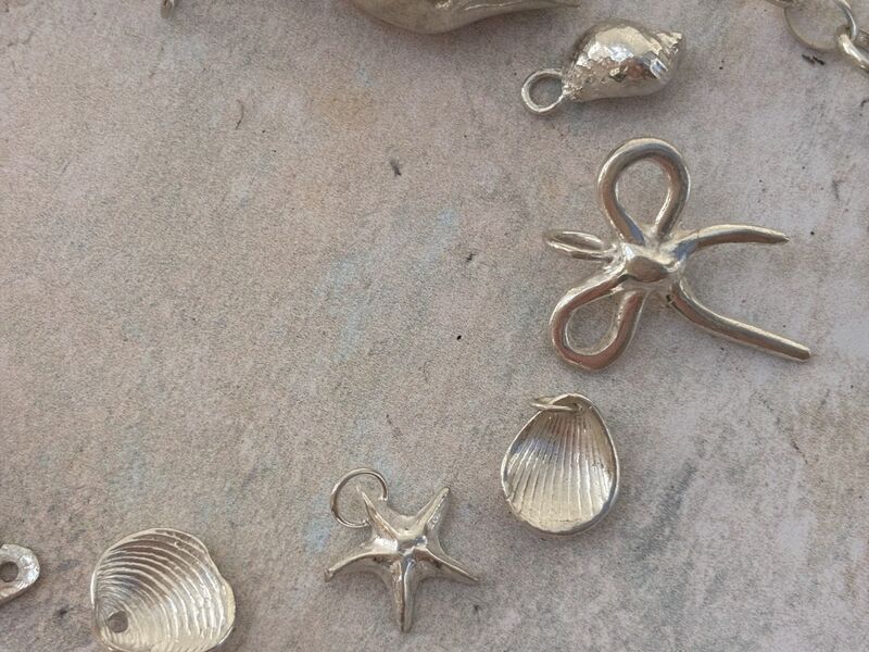 Silver charm bracelet - product images  of 
