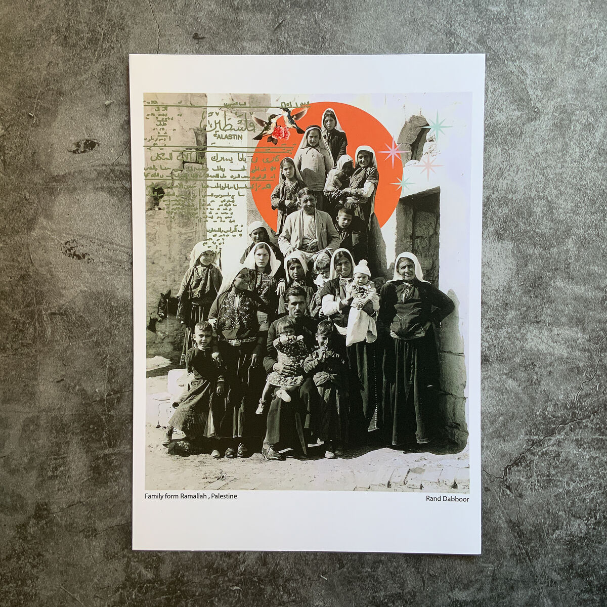  Palestinian family from Ramallah - عائلة من رام الله  - by Rand Dabboor - product image
