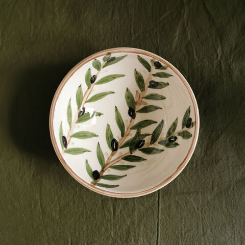 Zaytoun,bowls,-,Nisf,Jubeil,Ceramics,Bowl, Mug, cup, ceramic mug, Arabic coffee cups, espresso cups, nisf Jubeil, Nisf Jbeil, نصف جبيل, فناجين قهوة سادة, made in Palestine, hand made ceramics, elbustan palestinian shop, palestinian products, palestinian business, 