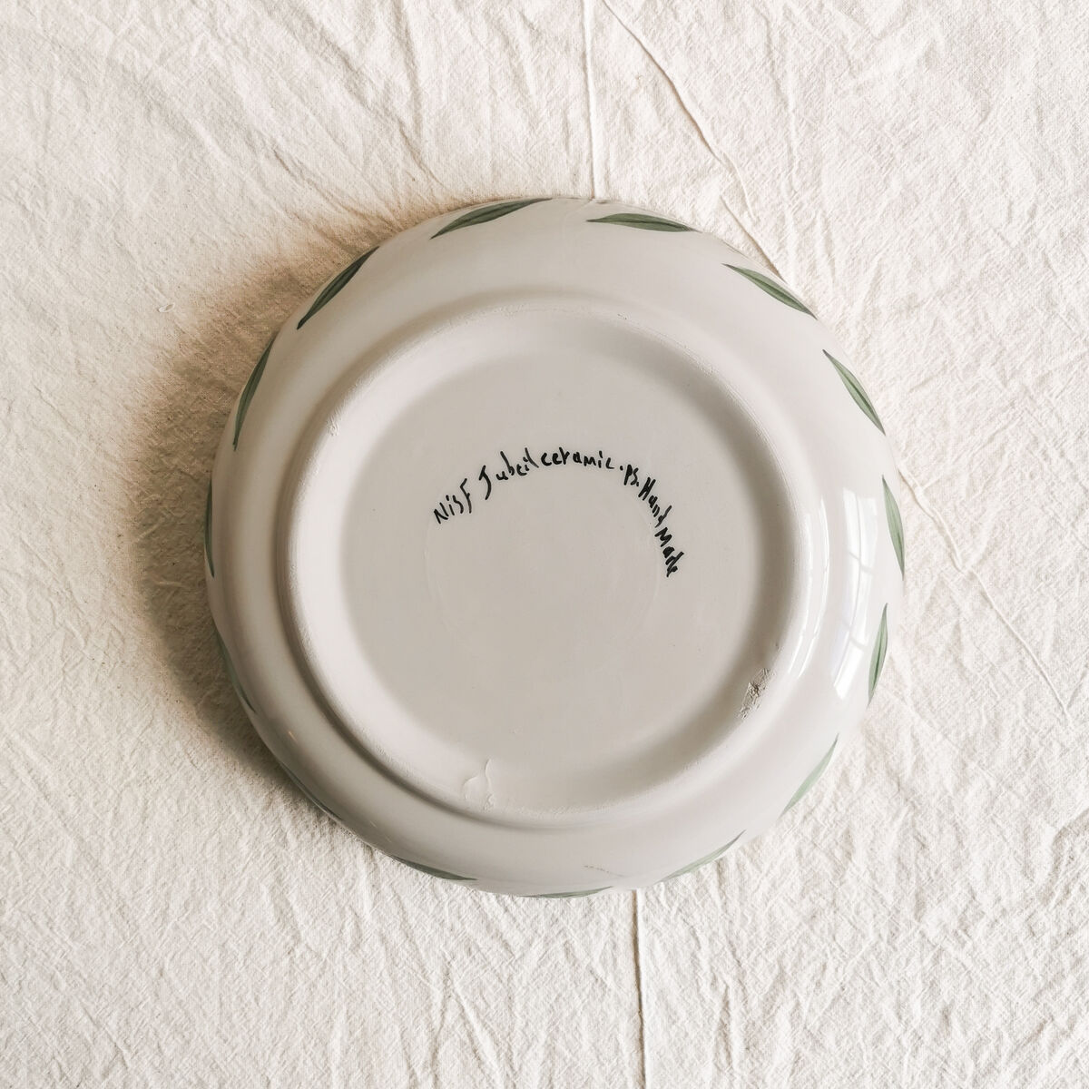 Zaytoun shallow bowl - Nisf Jubeil Ceramics - product images  of 