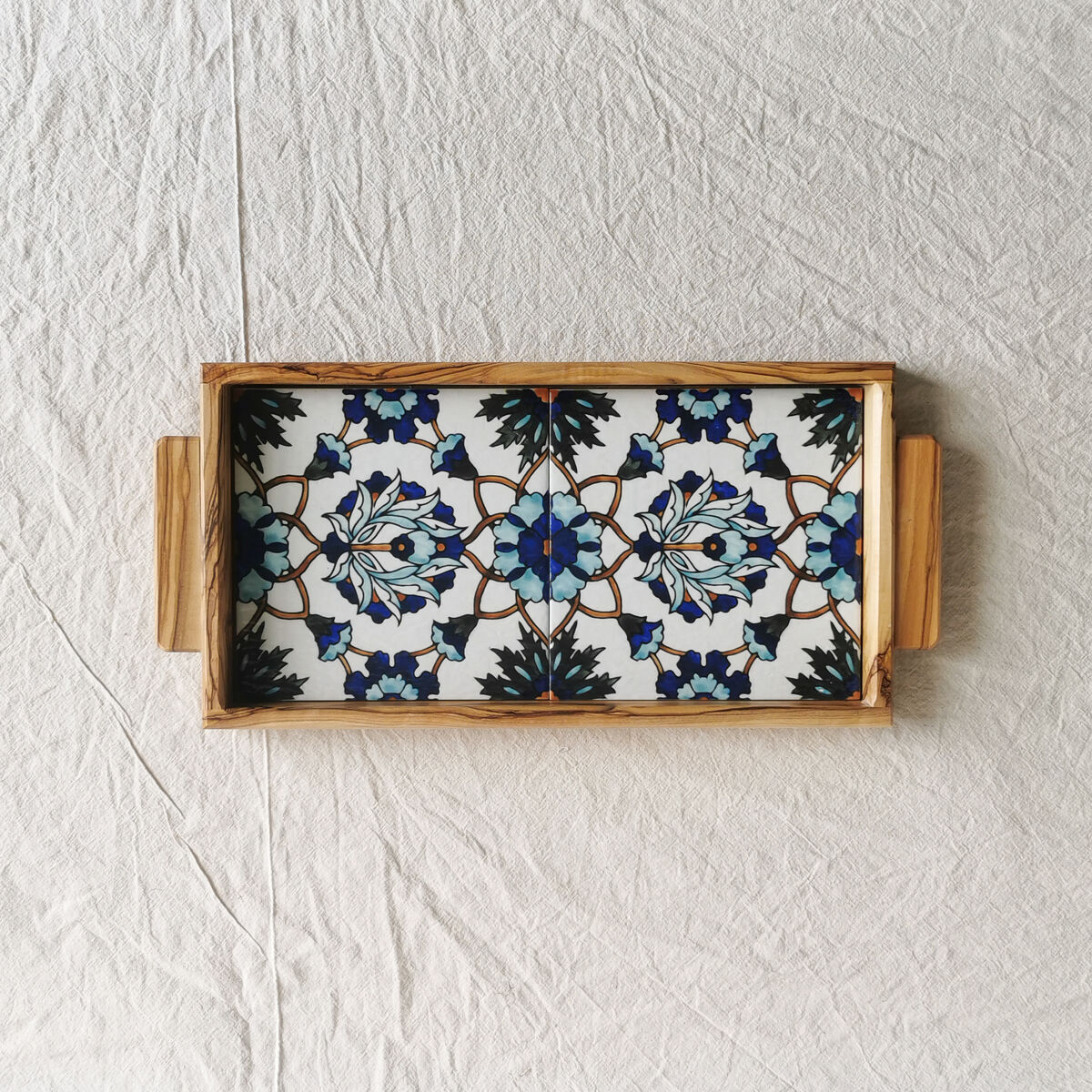 The White Bloom tray - Made in Jerusalem and Bethlehem - product images  of 