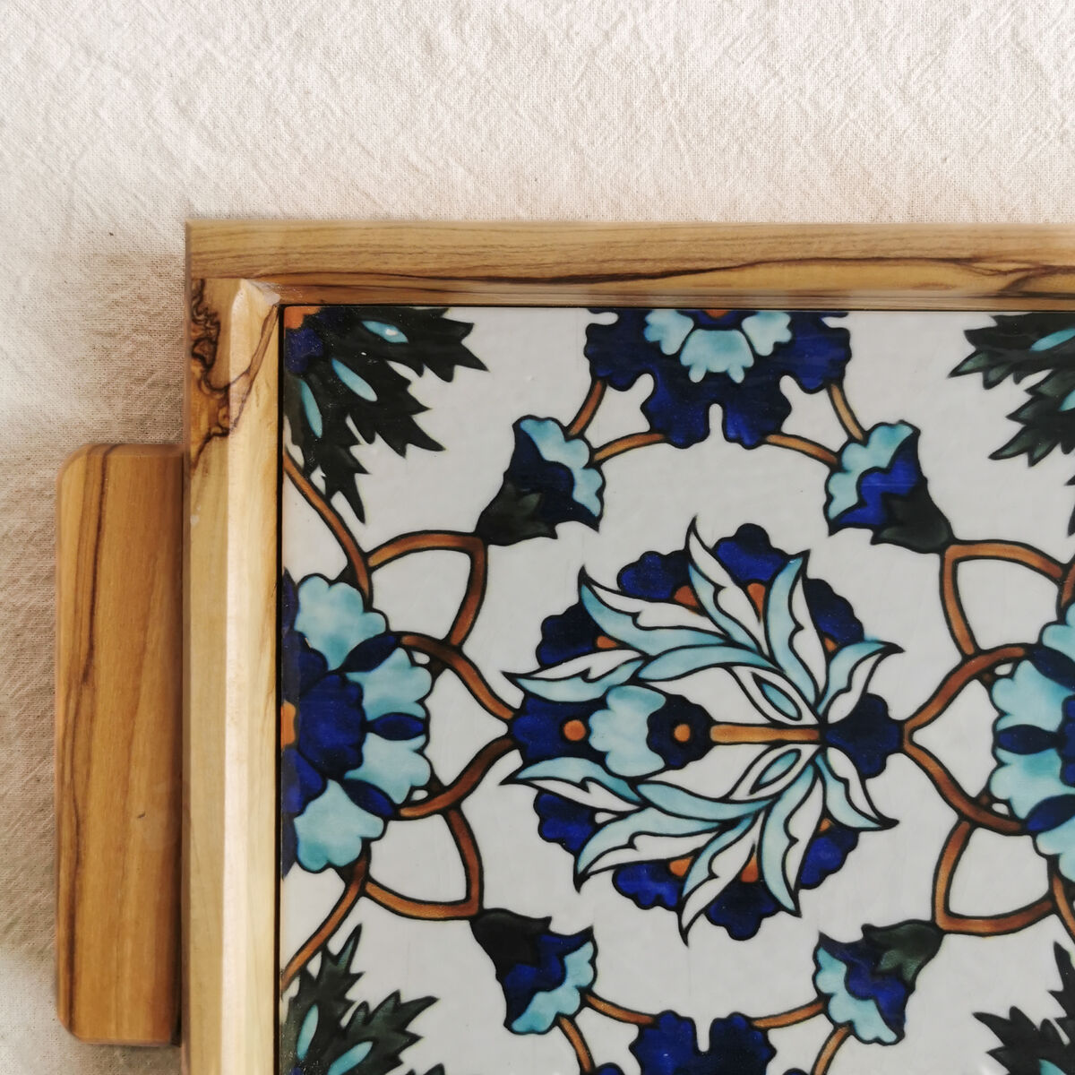 The White Bloom tray - Made in Jerusalem and Bethlehem - product images  of 