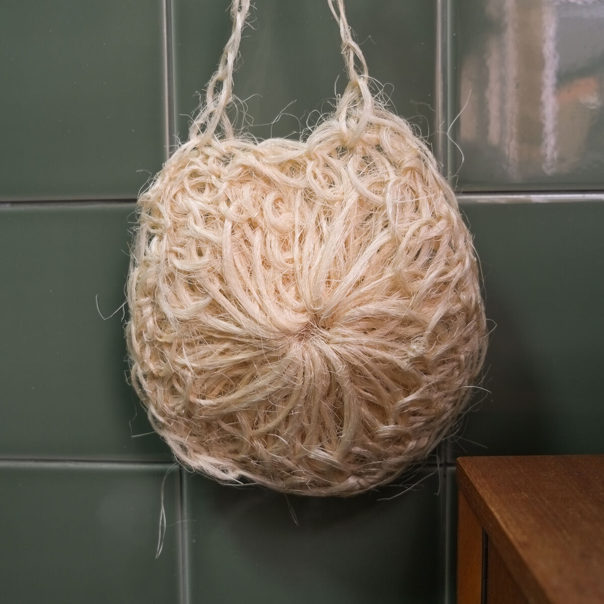 Hand knitted Loofah- ليفة عربية - made in Hebron - product images  of 