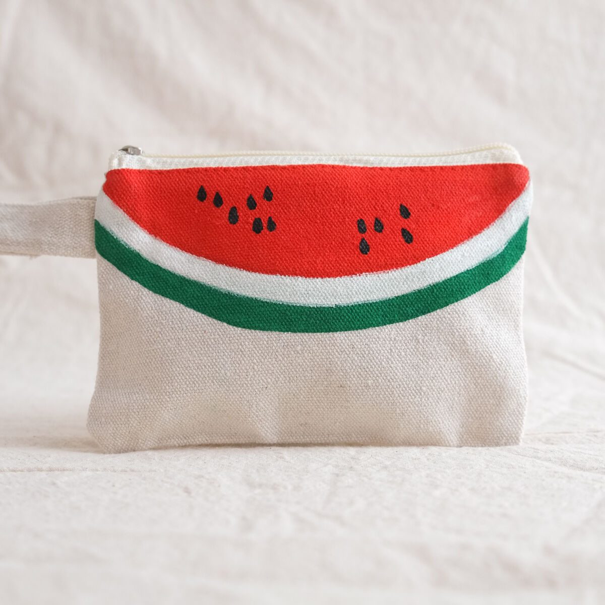 A Slice of Solidarity pouch - by Ibrahim Muhtadi - product image