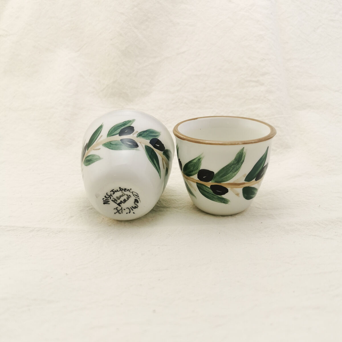 Zaytoun sada coffee cup set - Nisf Jubeil Ceramics - product images  of 