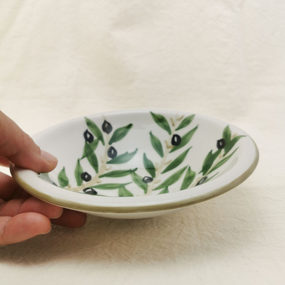 Zaytoun hummus bowl - Nisf Jubeil Ceramics - product images  of 