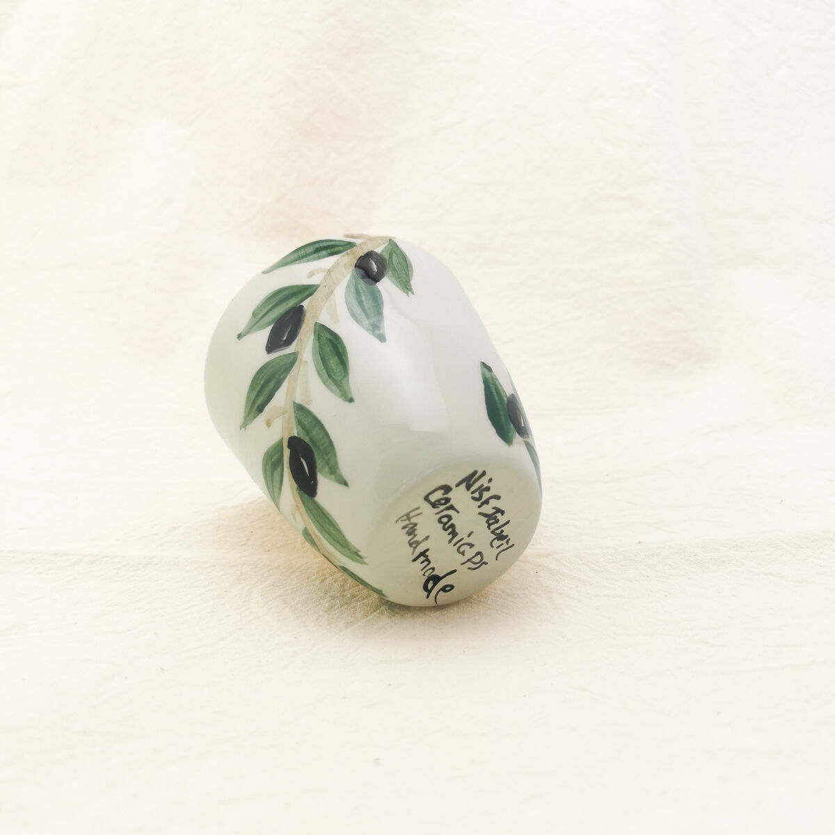 Zaytoun small cup - Nisf Jubeil Ceramics - product images  of 