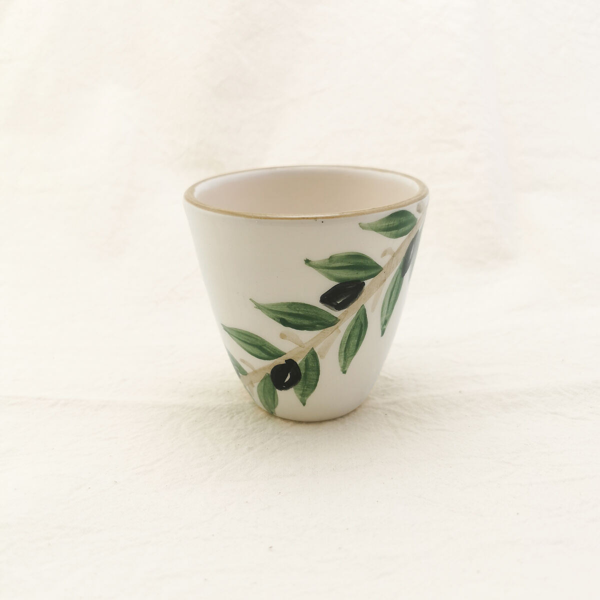 Zaytoun small cup - Nisf Jubeil Ceramics - product images  of 