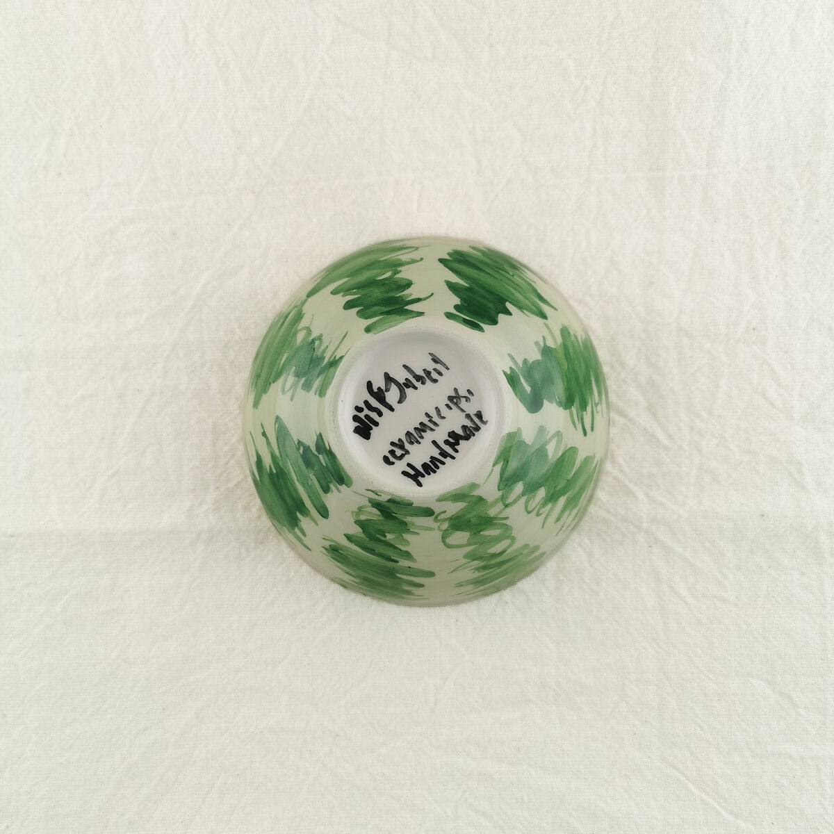Watermelon mezze bowl - Nisf Jubeil Ceramics - product images  of 