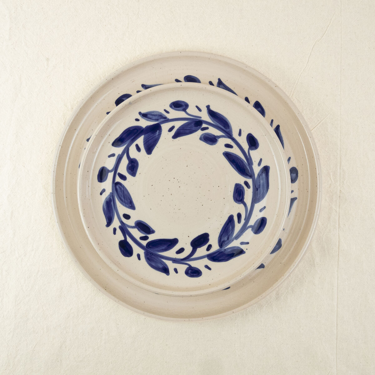 The blue olive wreath collection - Plates - Made in Palestine  - product images  of 